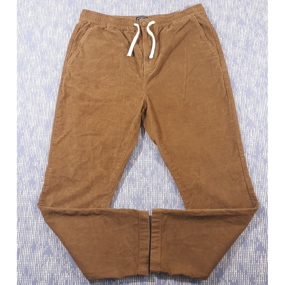 J.CREW Corduroy Joggers Pants Mens Large 34 x 29 Cotton Blend BA708